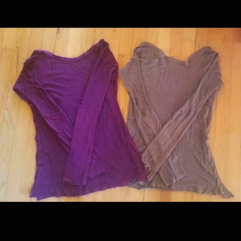 2 Free People Boho Layering Tops